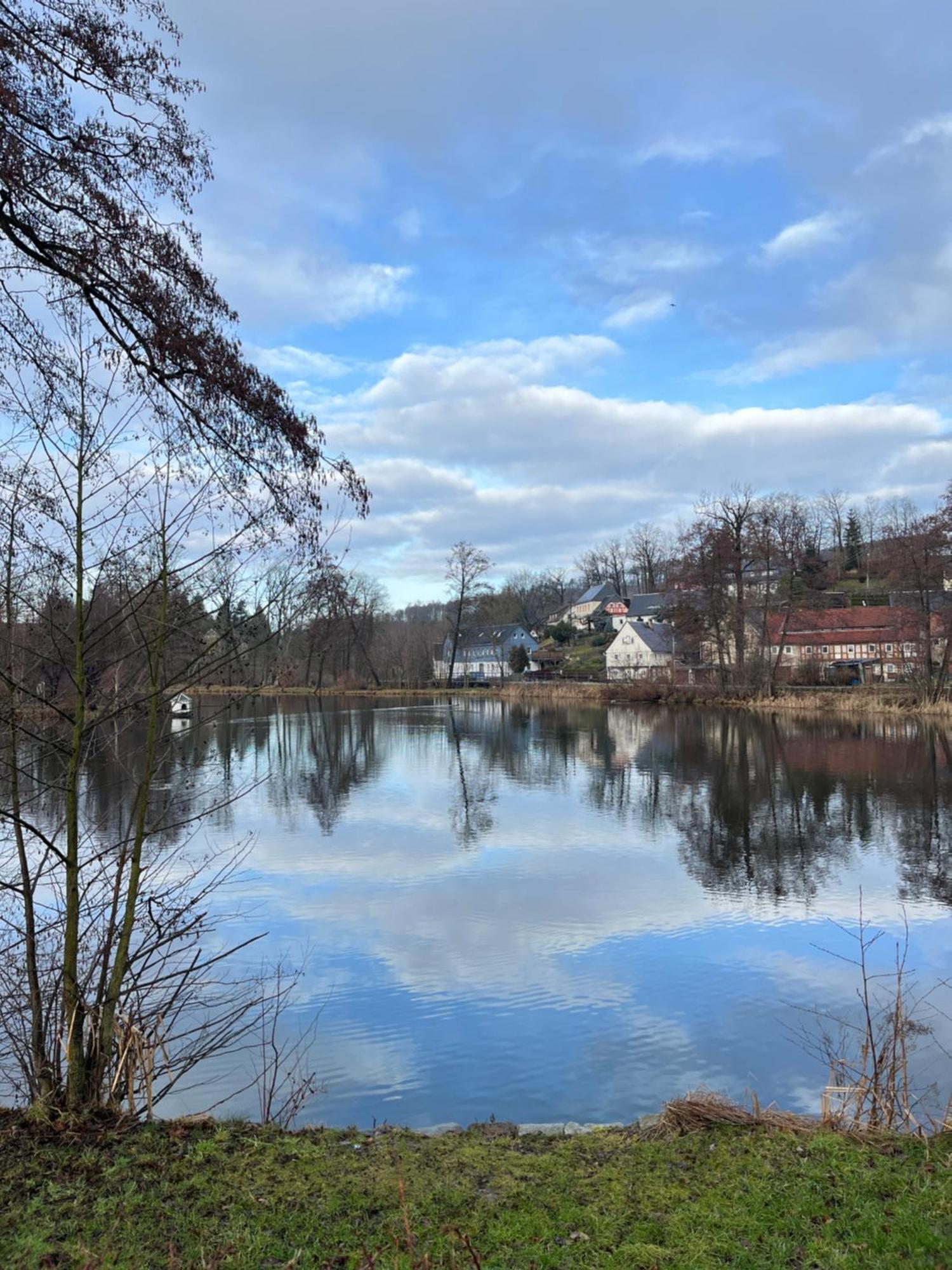 Ferienwohnung Idyll Am Weigsdorfer Teich Cunewalde Exteriér fotografie